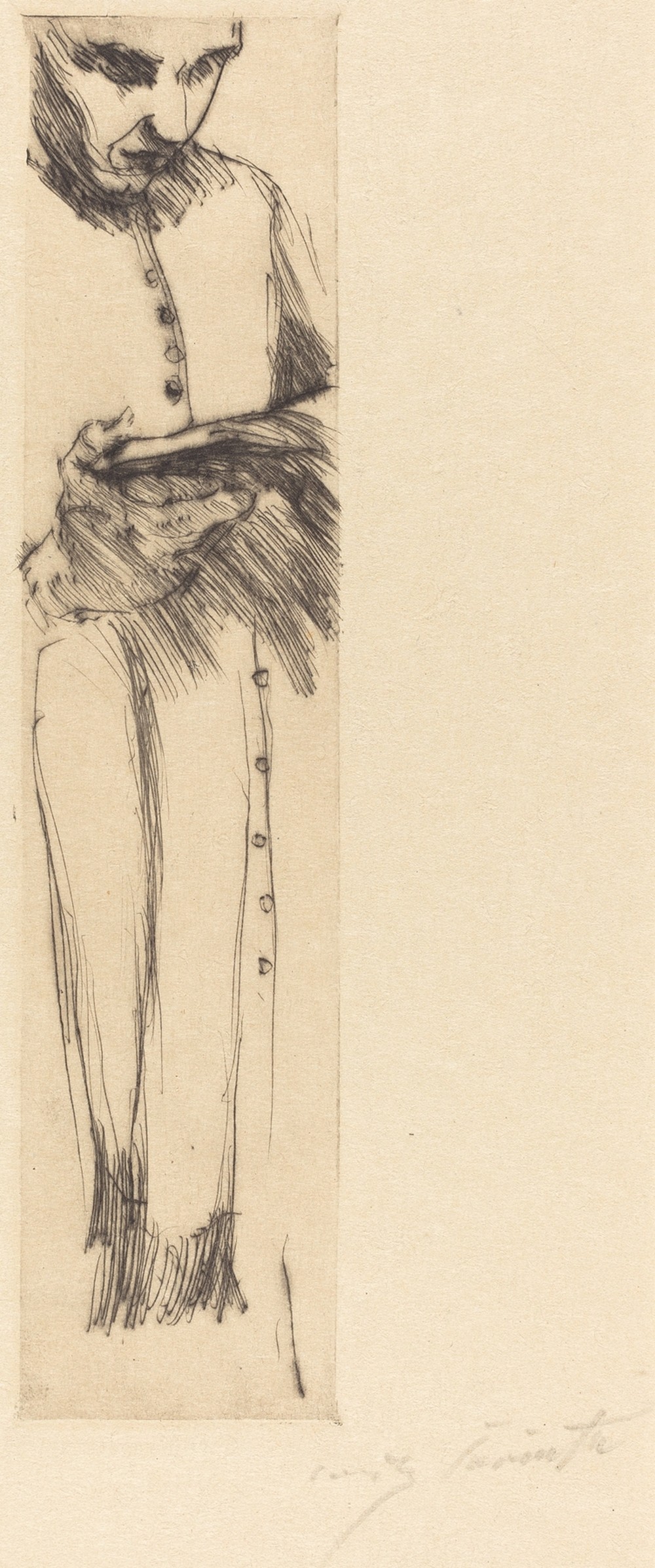 Priest Reading (Lesender Mönch)