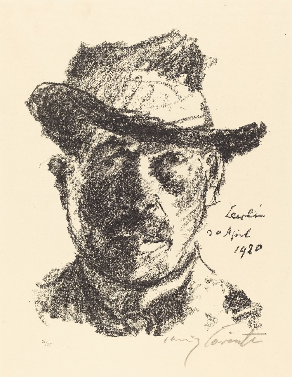 Self-Portrait (Selbstbildnis) II