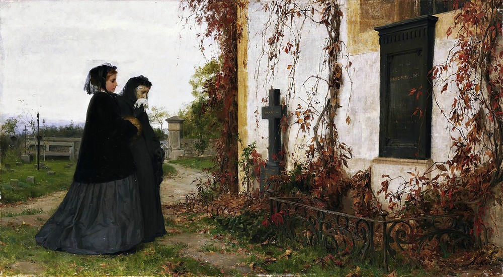 At The Cemetery