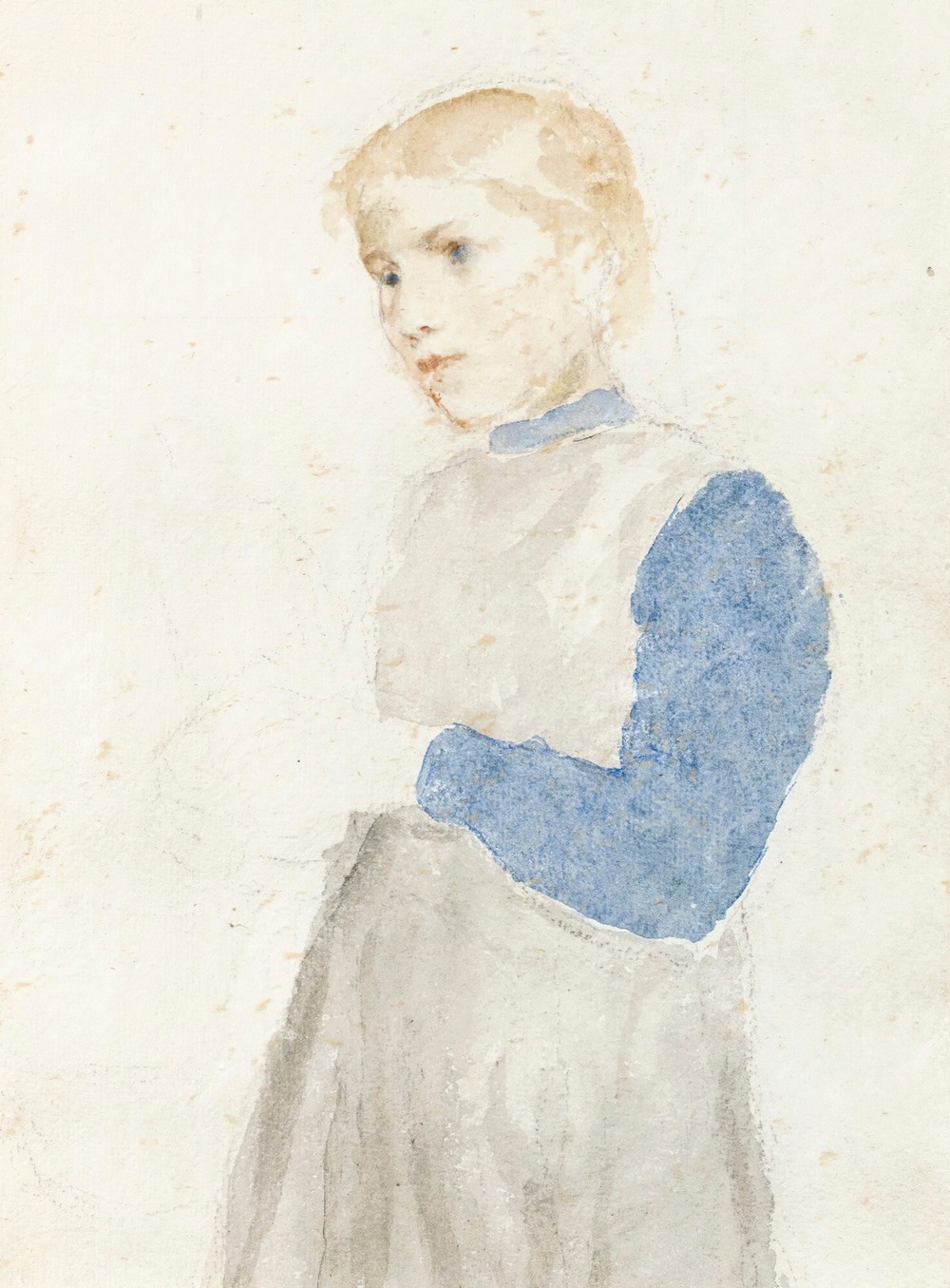 Study Of A Standing Girl
