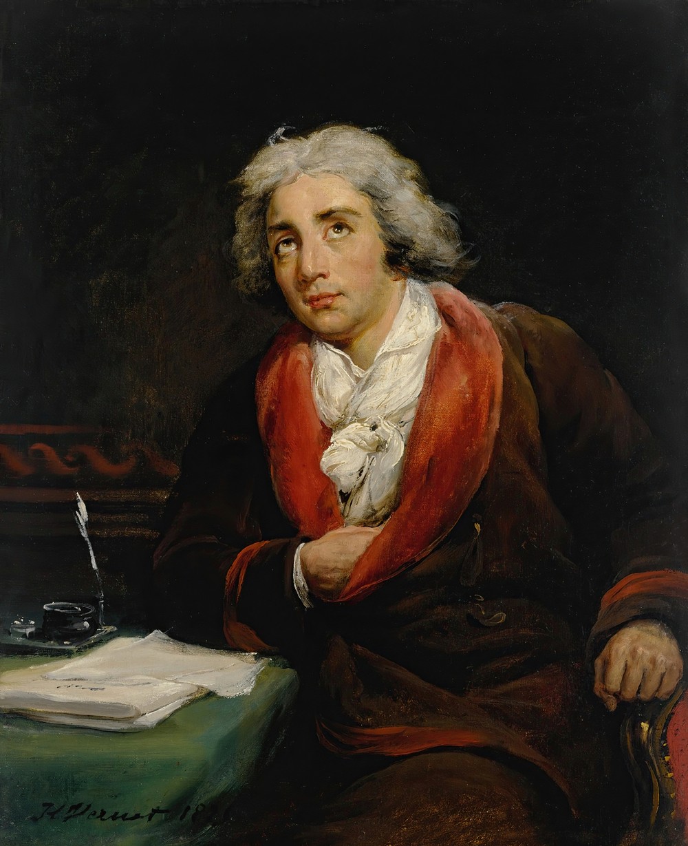Portrait of the poet André Chénier (1762-1794)