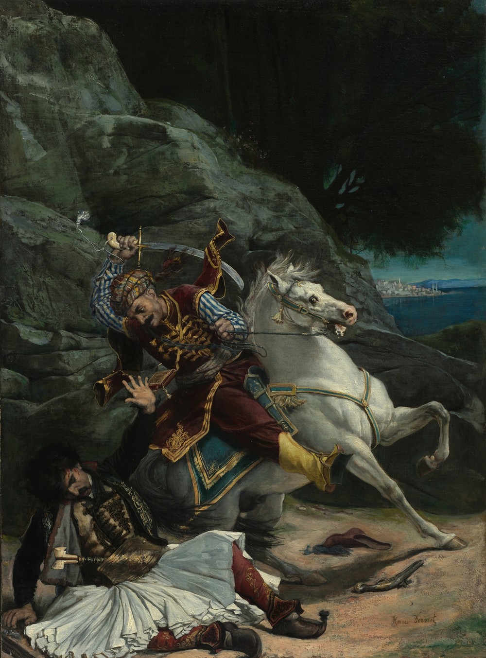 Combat of a Greek and a Turk (after 1835)