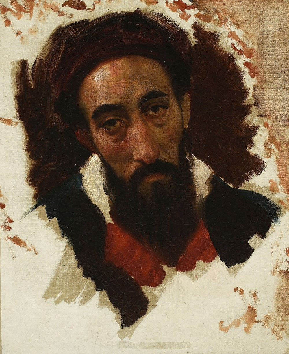 Study of a male head (after 1833)