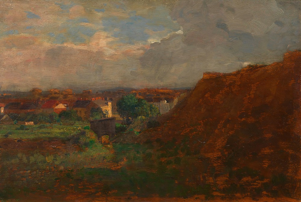 Sandgrube mit Blick auf Pötzleinsdorf