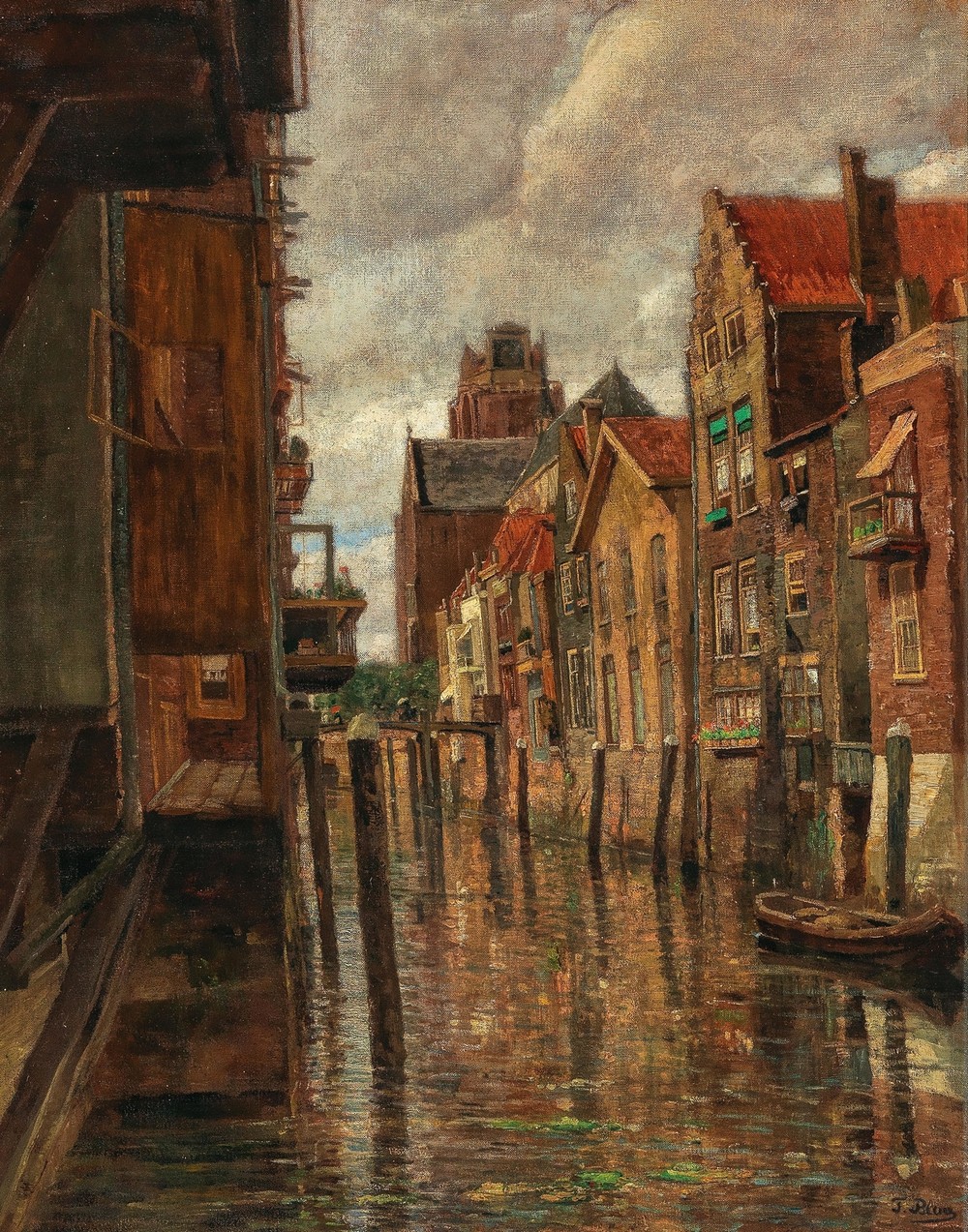 A canal in Dordrecht