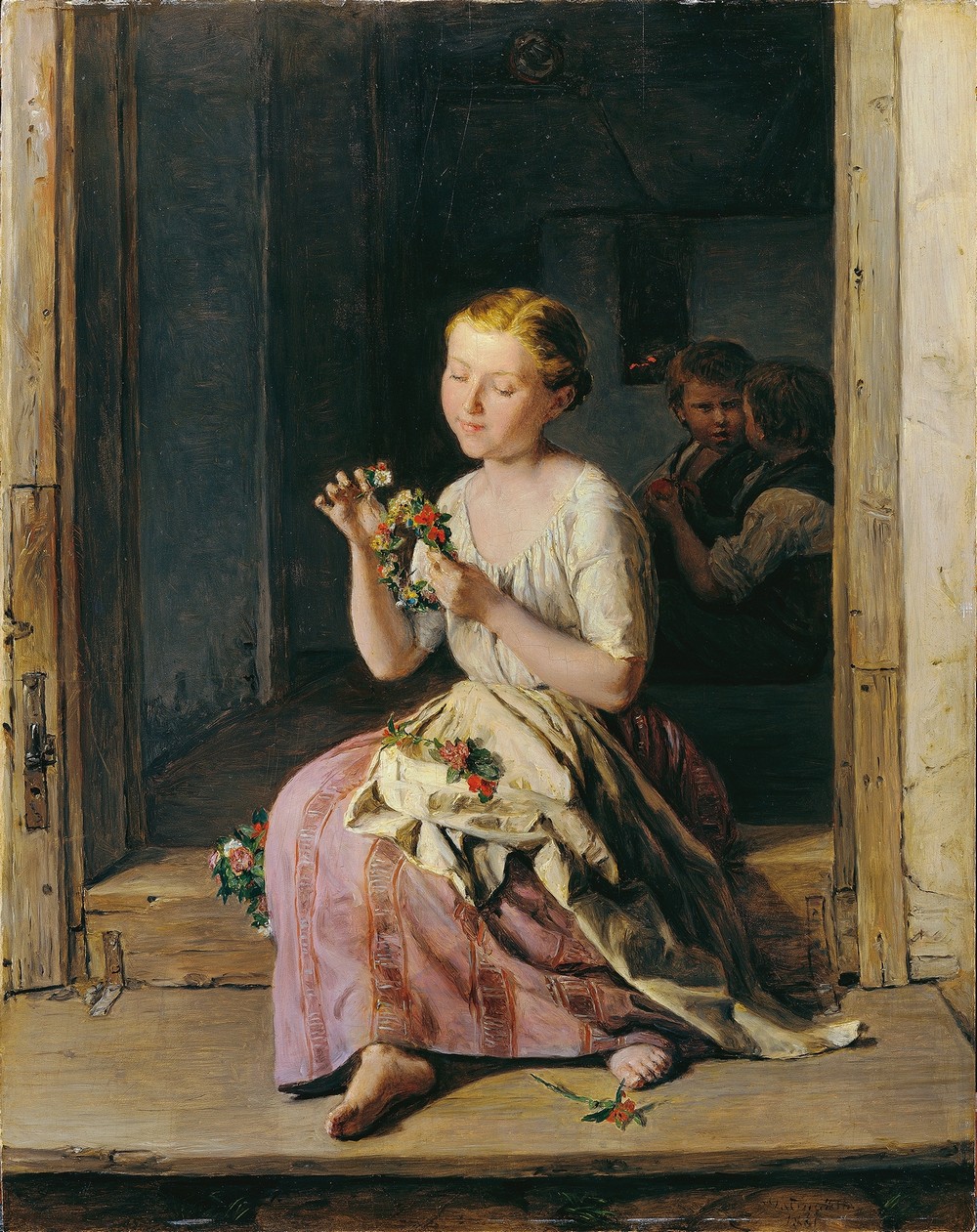 The wreath winder