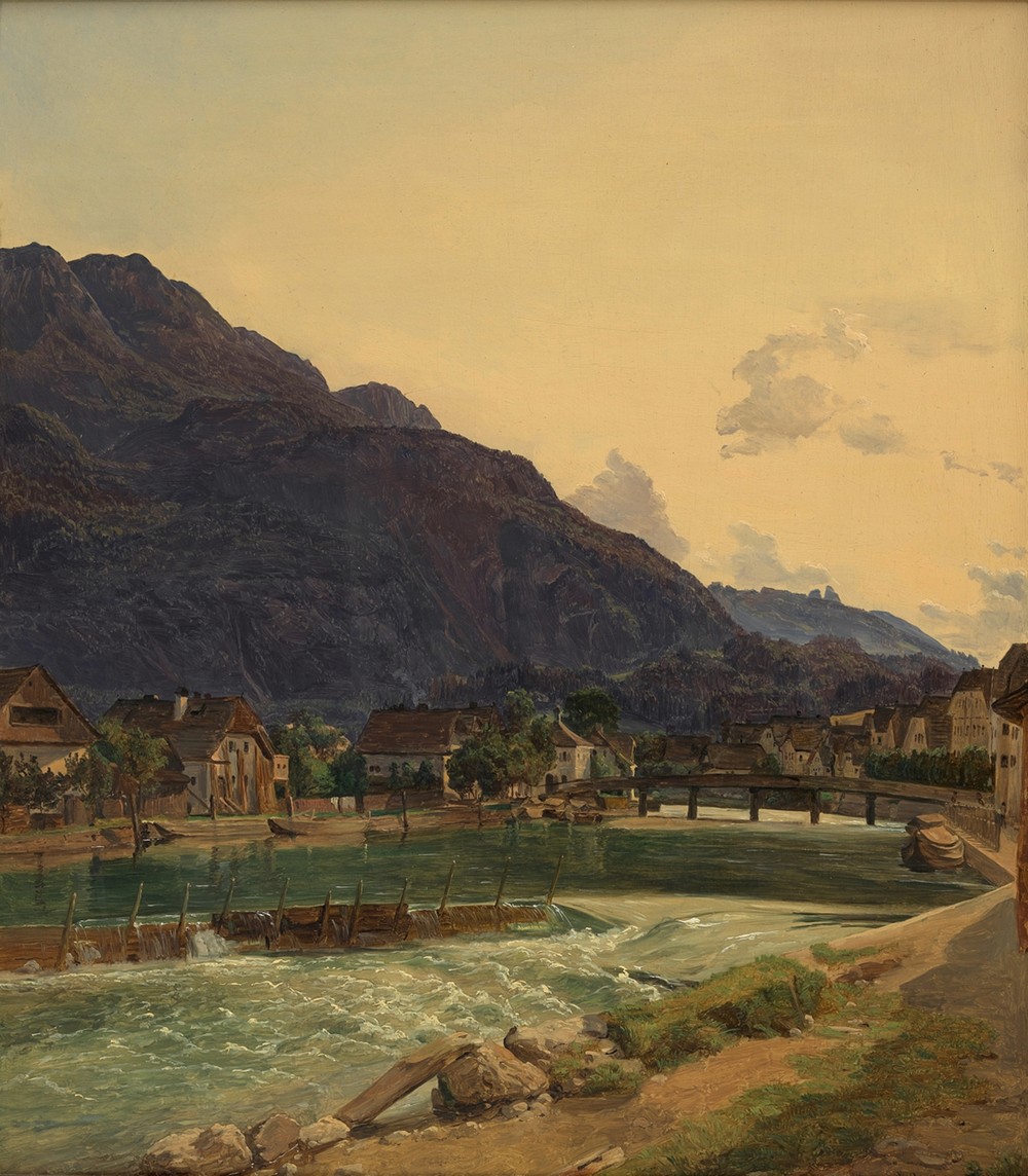 Die Traun bei Ischl