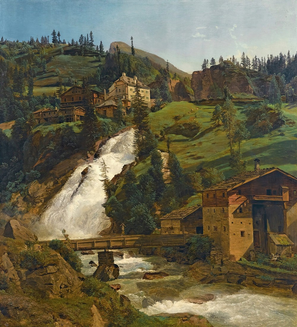 Wildbad Gastein (The Wildbad Gastein Falls)