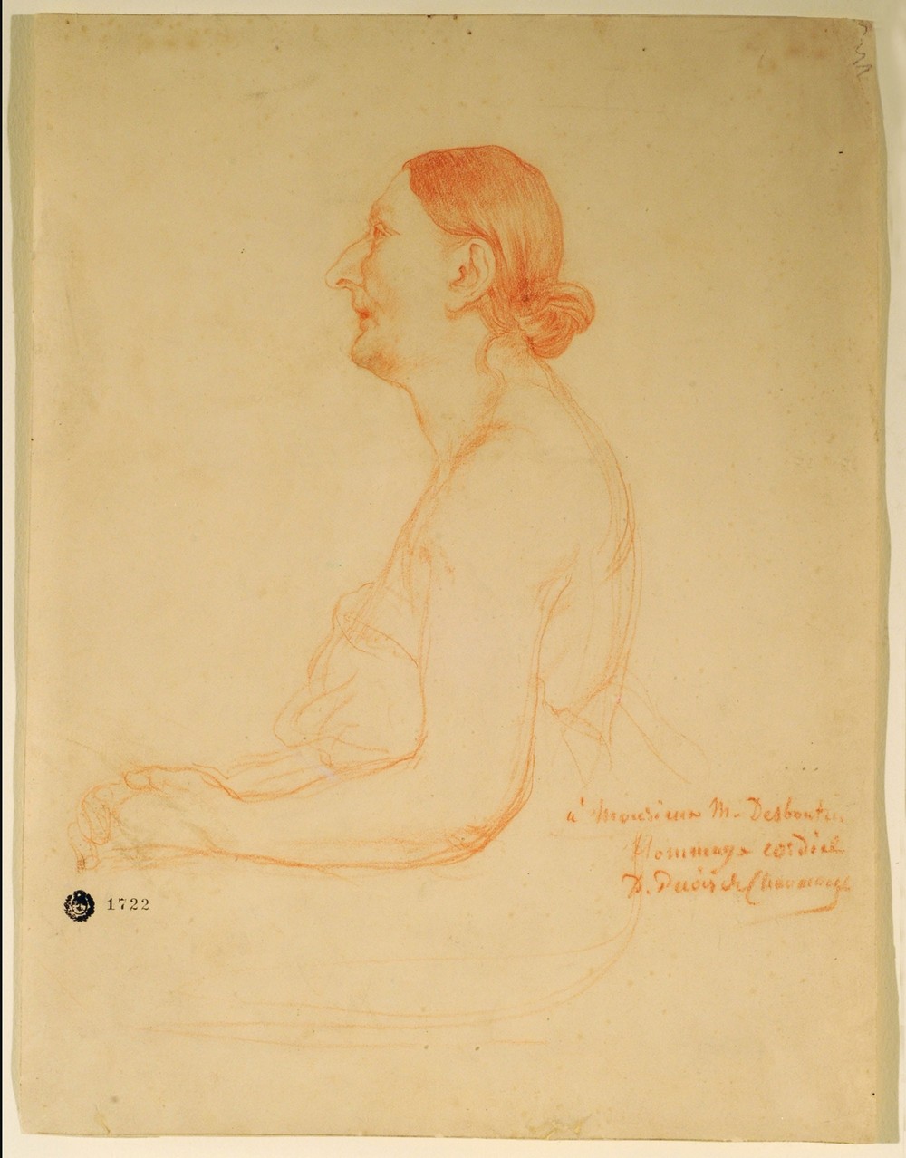 Anciana de perfil (19th century)