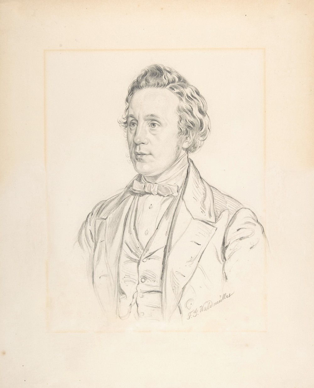 Portrait of Franz Jauner (Vienna 1832-1900 Vienna), Theater Director and Actor in Vienna