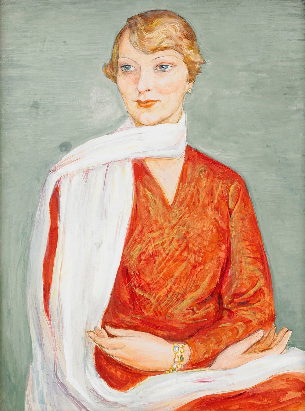 Damen med den vita sjalen (ca 1926)