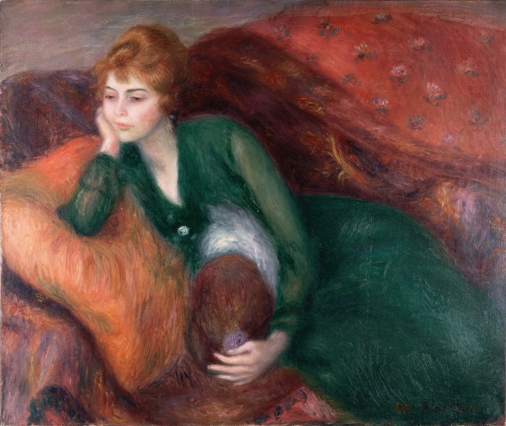 Young Woman in Green (c.1915)