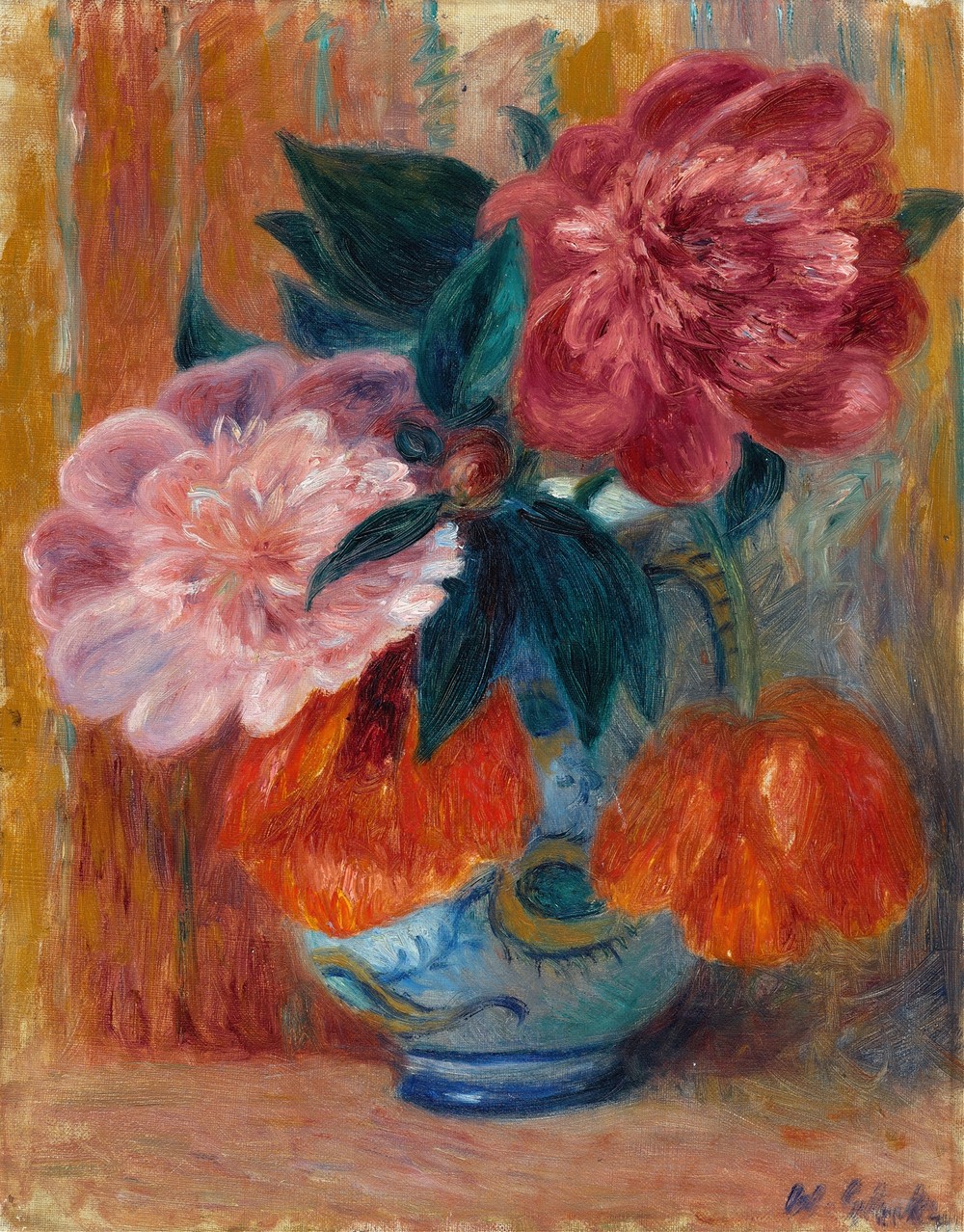 Tulips and Peonies in Pitcher (c. 1914–1915)
