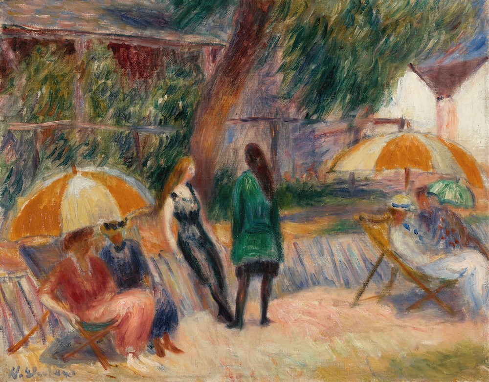 Beach with Figures, Bellport (c. 1915)