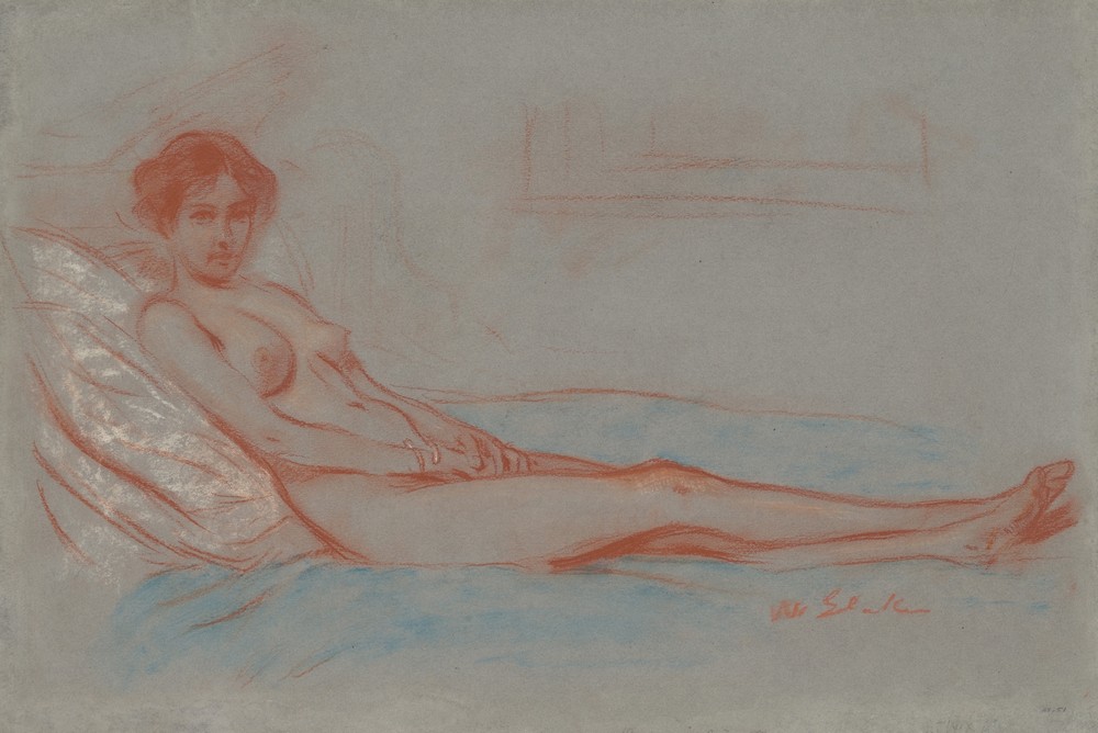 Reclining Female Nude (c. 1910)