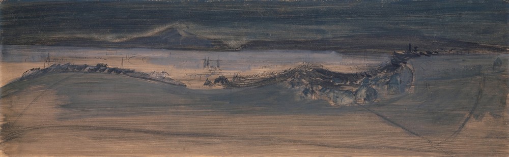View of the ‘Batterie’ toward Basel