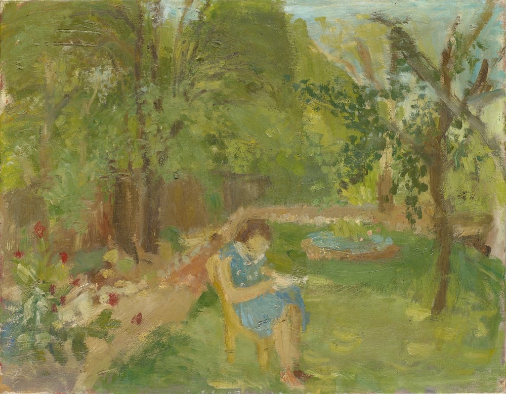 Girl in the Garden