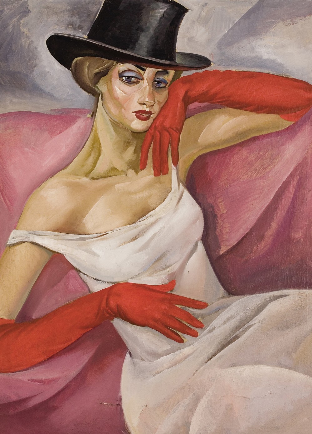 Lady in Top Hat