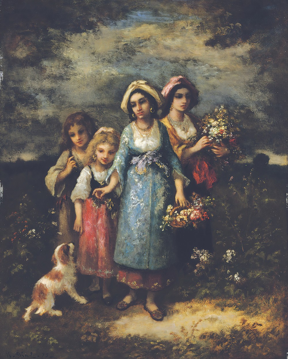Picking Flowers