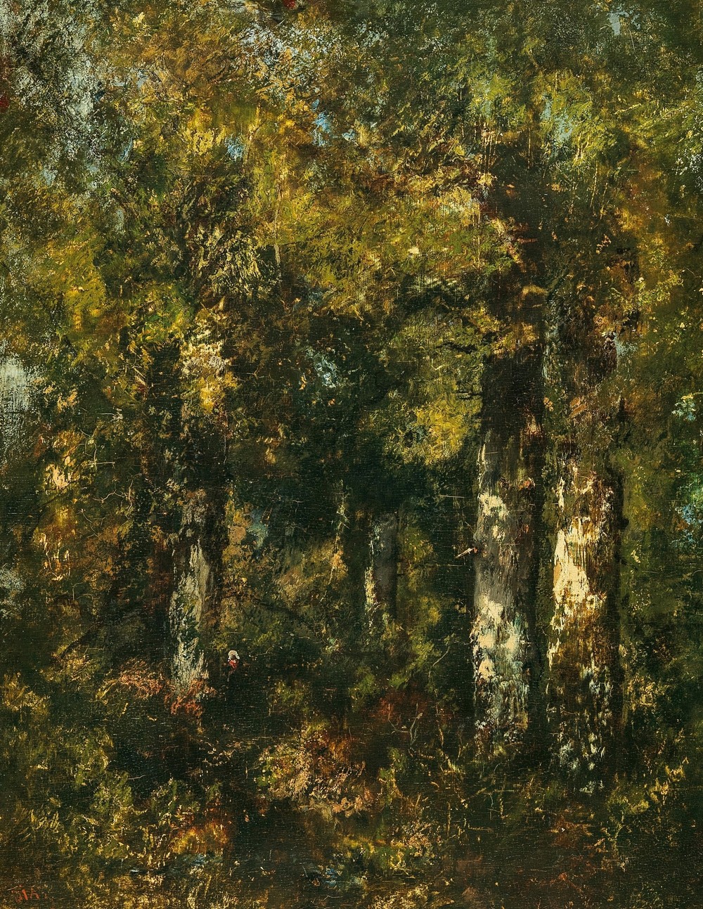 In the Forest of Fontainebleau