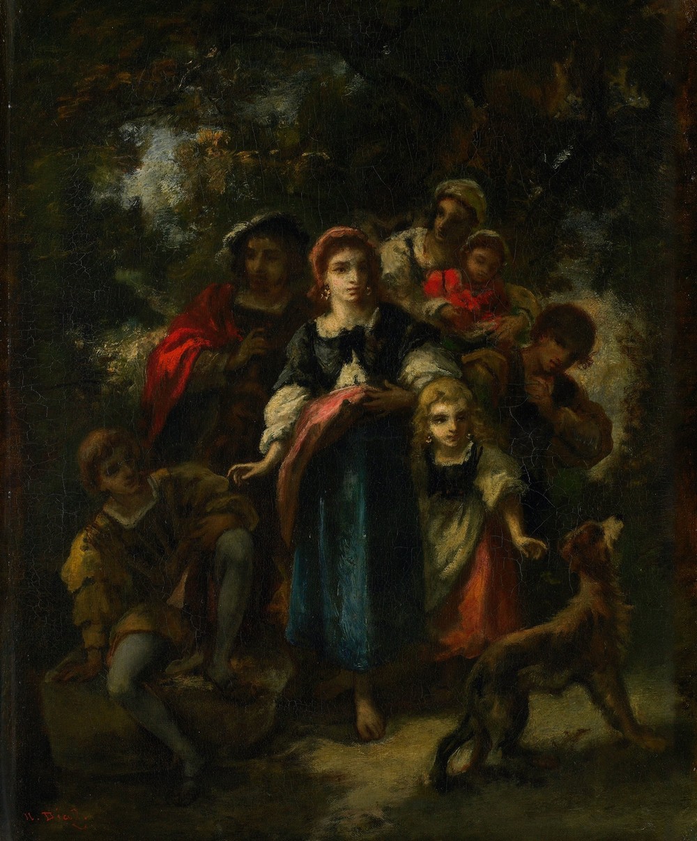 Descent of the Bohemians (c. 1860)