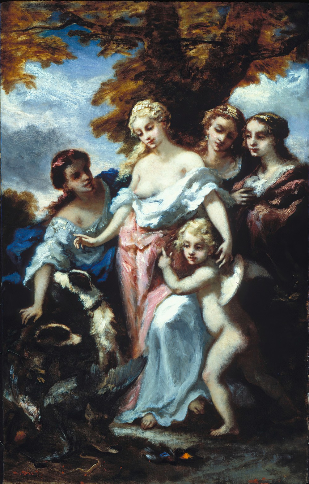 Diana After the Hunt (ca. 1848)