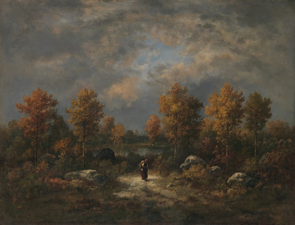Autumn; The Woodland Pond