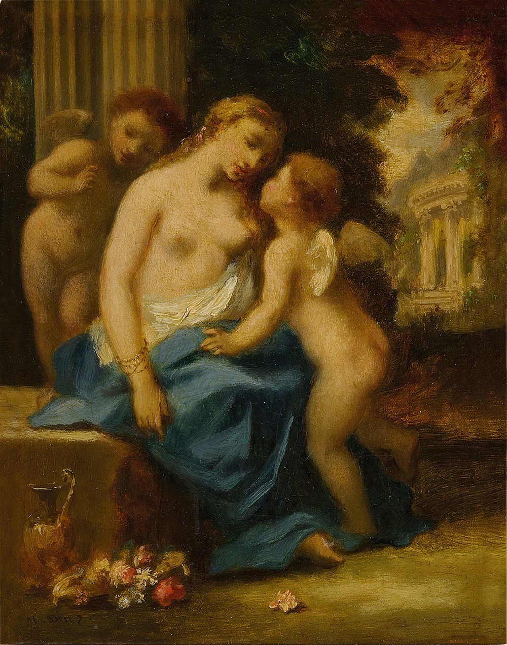 Venus and cupids