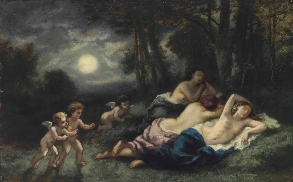 Le sommeil des nymphes, la nuit
