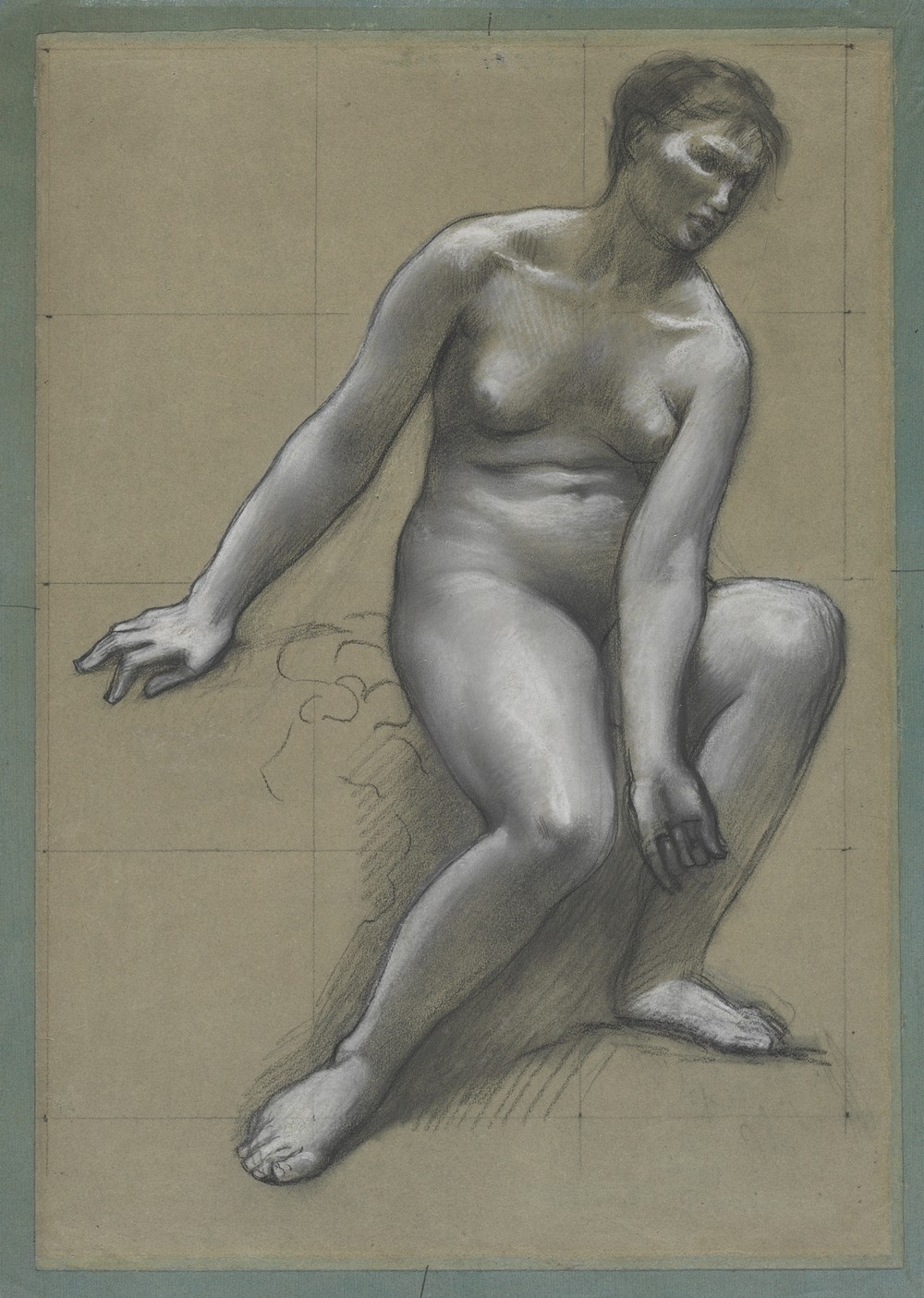 Study for the Mother in The Fisherman’s Family (c. 1875)