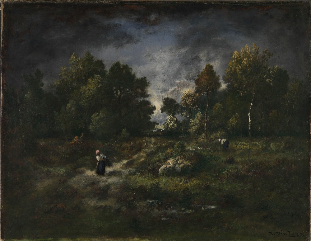 Faggot Gatherers in a Wooden Landscape