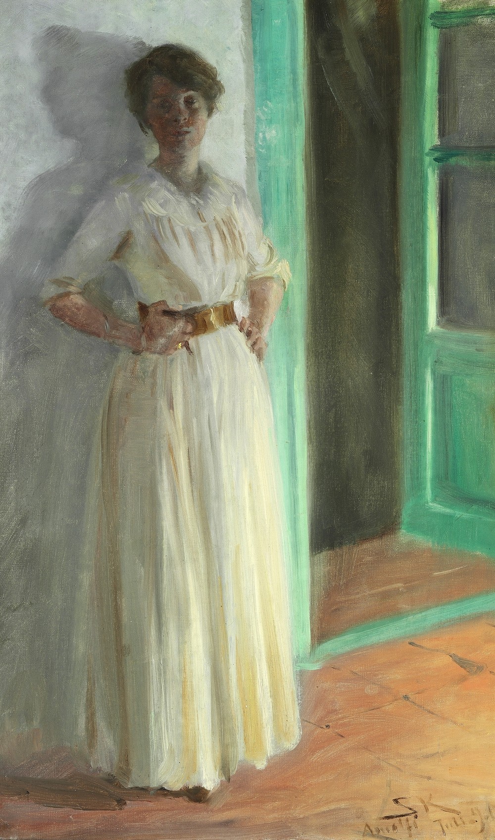 Portræt af Marie Krøyer