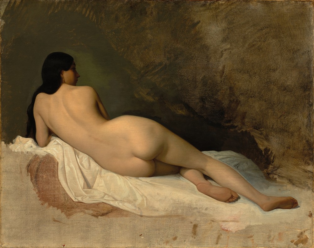 Study of a Reclining Nude (c. 1841)