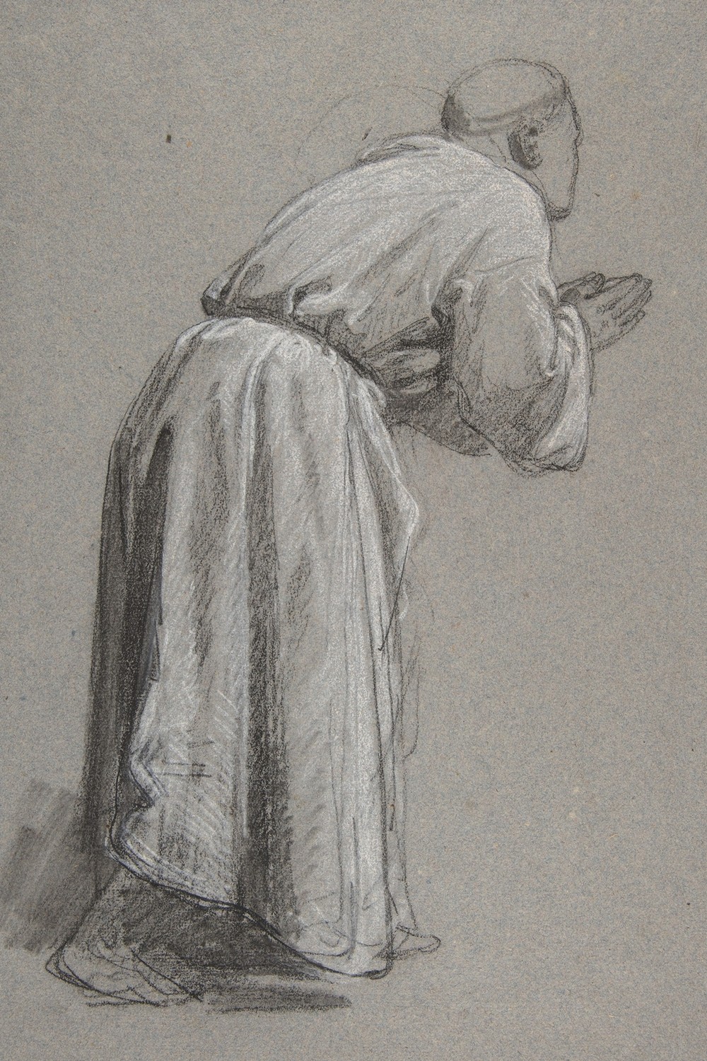 Cleric with Joined Hands (19th Century)
