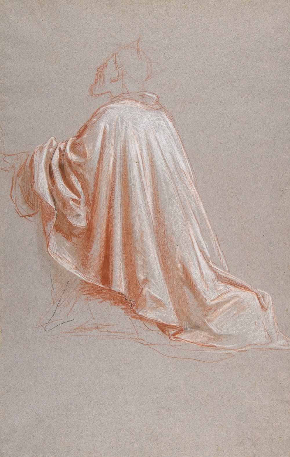 Drapery Study for a Bishop (19th century)