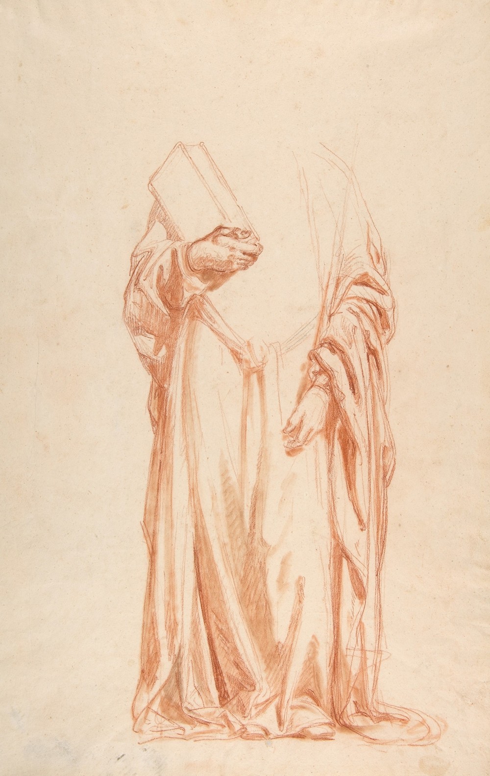 Drapery Study for Sainte-Clotilde (1830–75)