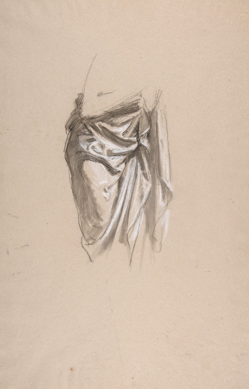 Drapery Study for Clovis (19th Century)