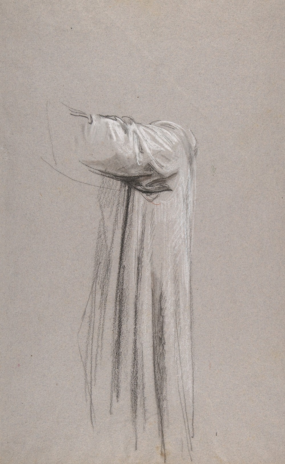 Drapery Study for a Monk (19th century)