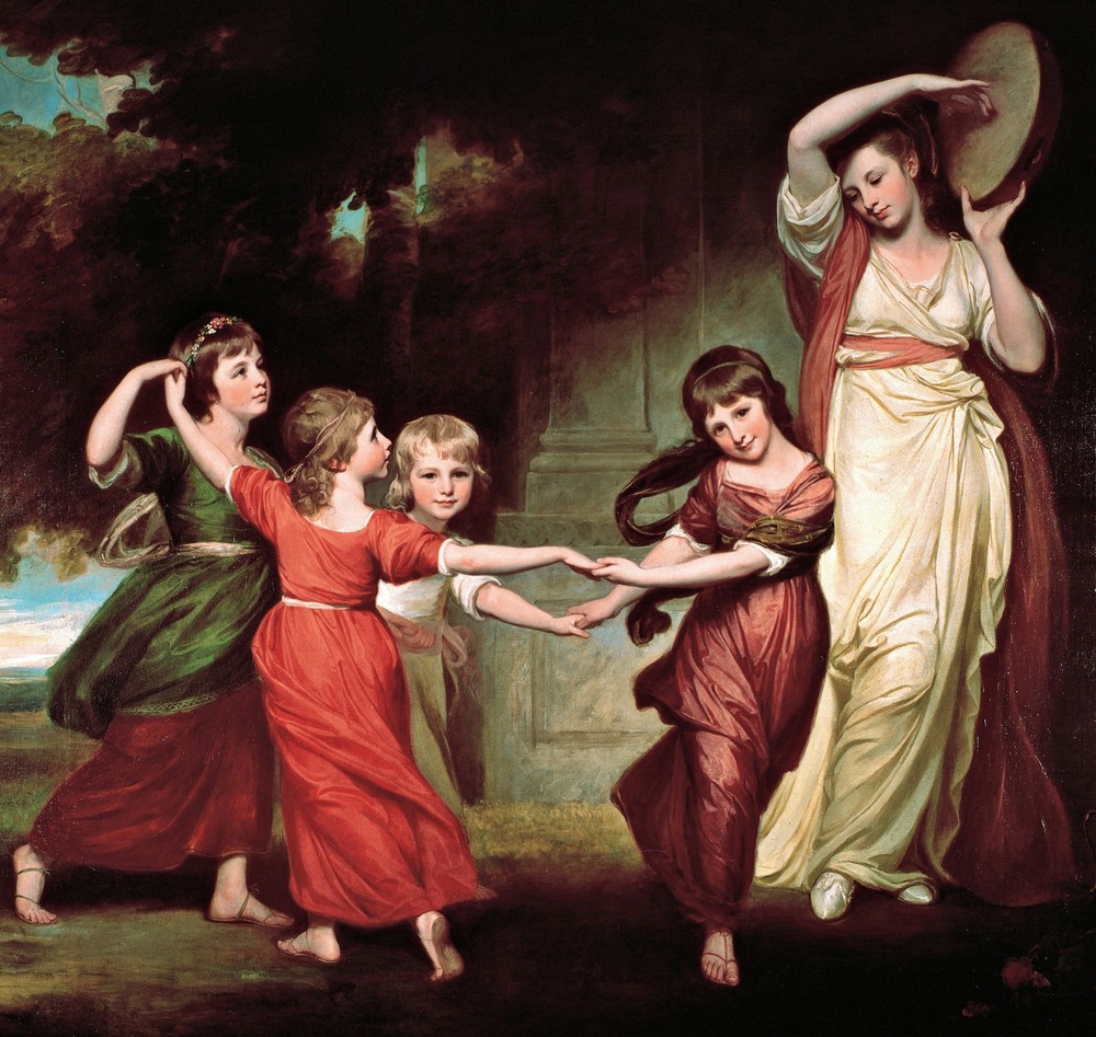 The Gower Family The Children Of Granville, 2nd Earl Gower (C.1776)