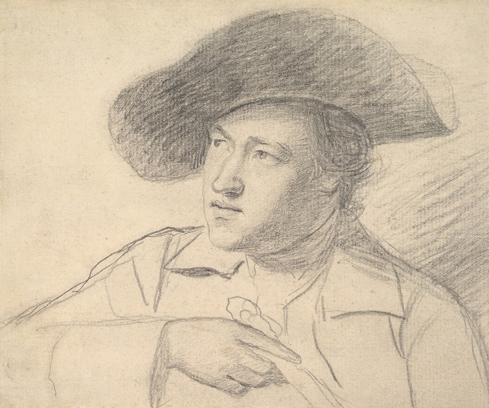 The Rev. William Atkinson, Wearing a Broad-Brimmed Hat (ca. 1760–62)