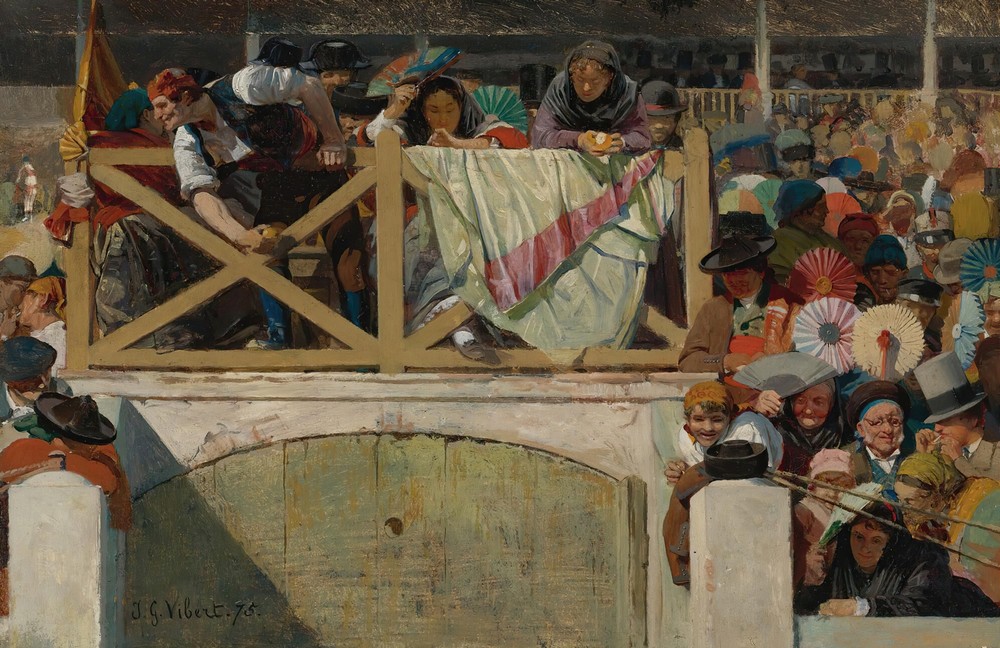 At the corrida