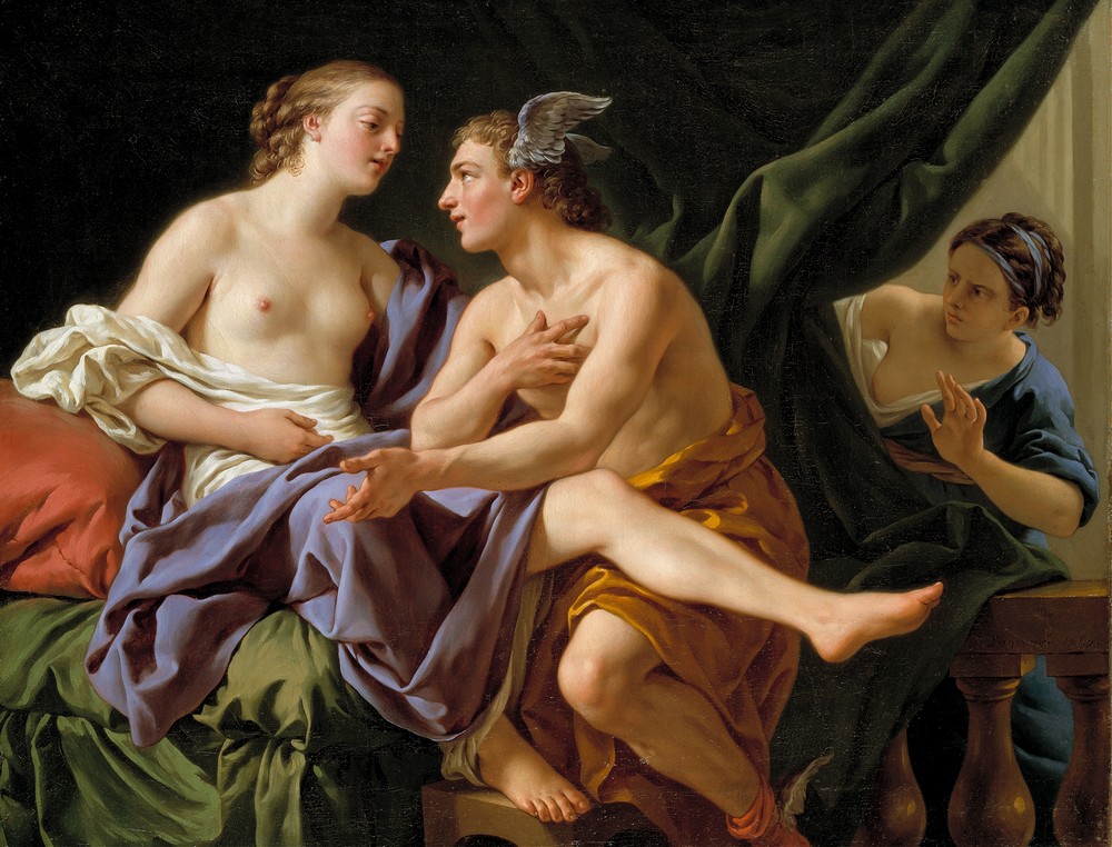 Mercury, Herse and Aglaura