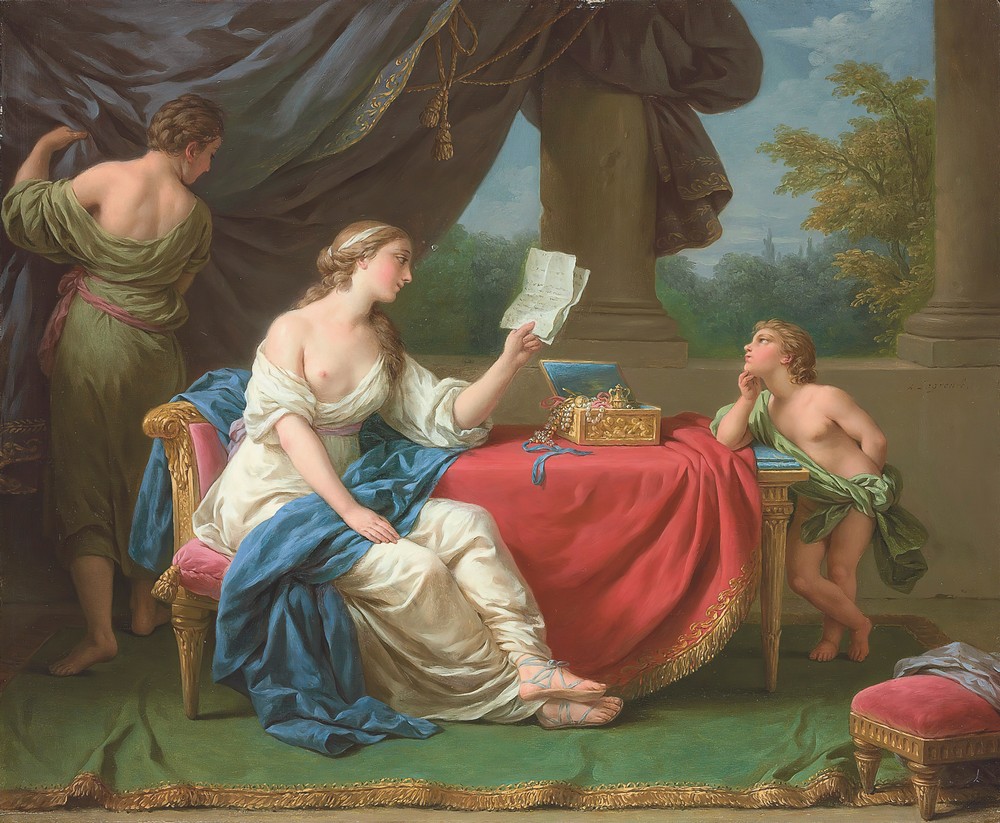 Penelope Reading A Letter From Odysseus