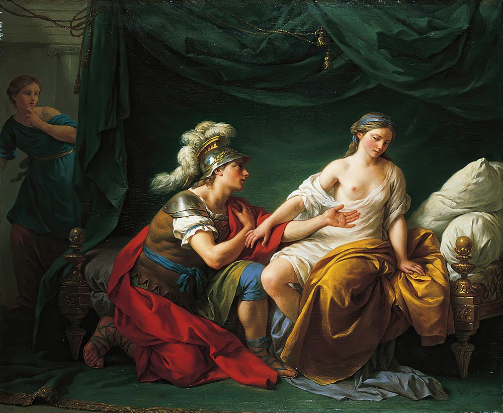 Alcibiades on his Knees Before his Mistress (circa 1781)