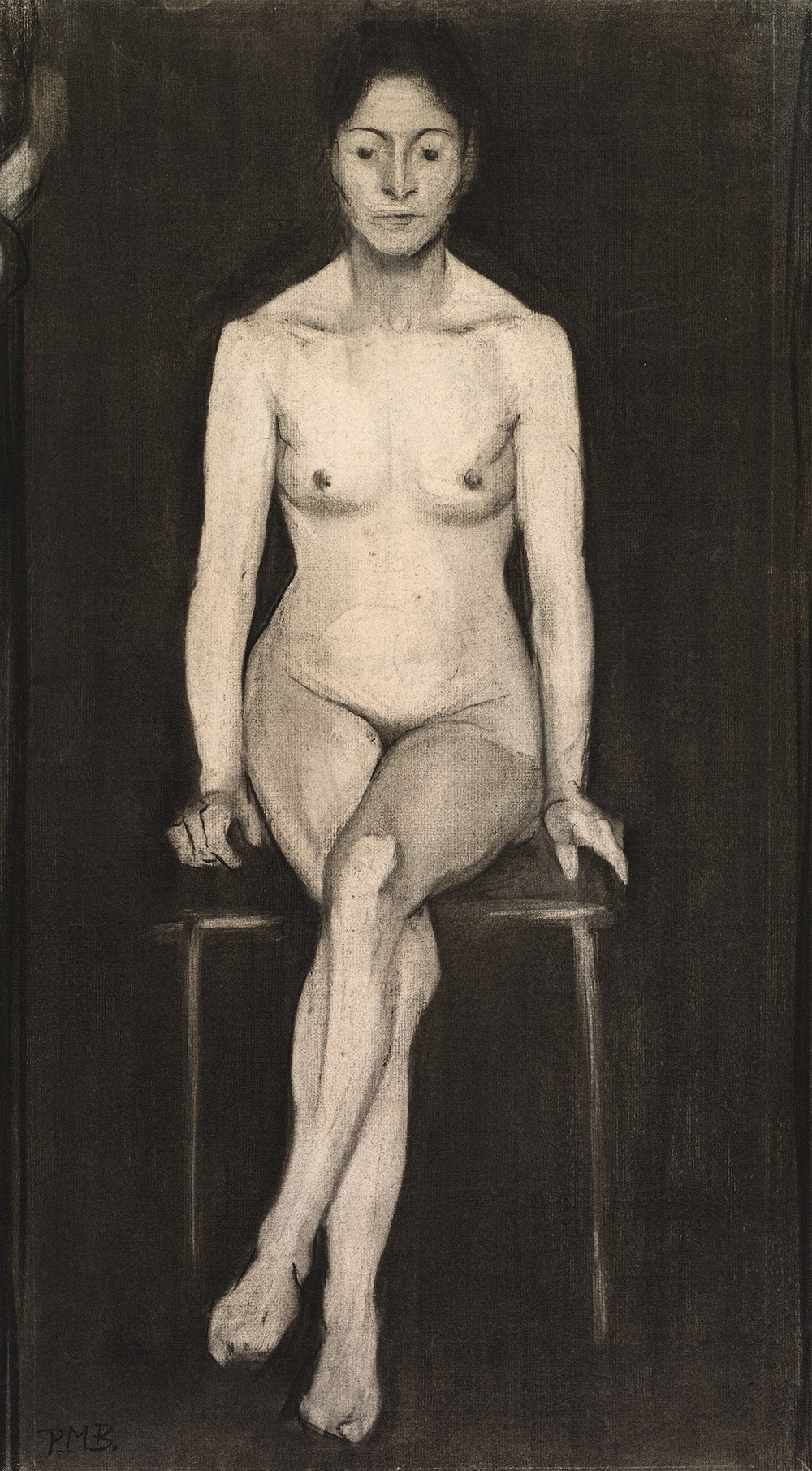 Seated Female Nude (c. 1899)