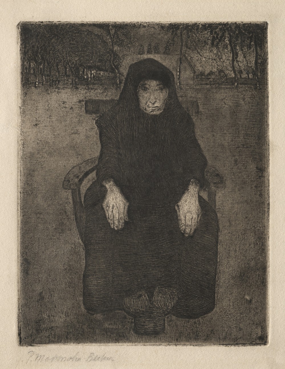 Seated Old Woman (c. 1905)