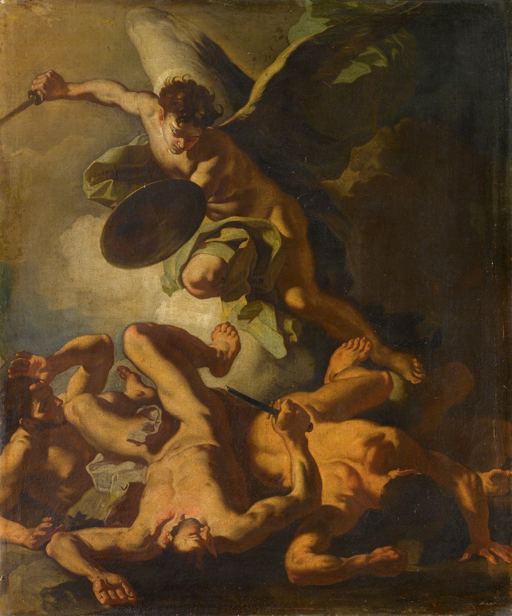 Saint Michael expelling the Rebel Angels