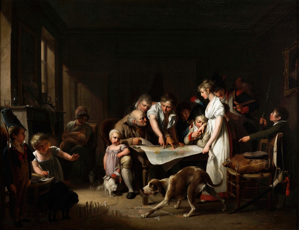 The Reading of the Bulletin of the Grand Army