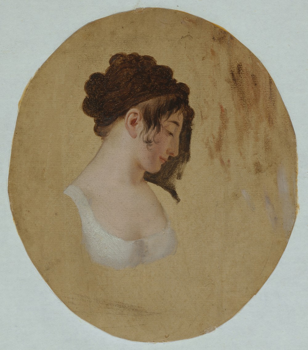 Profile of a Young Woman’s Head (circa 1794)
