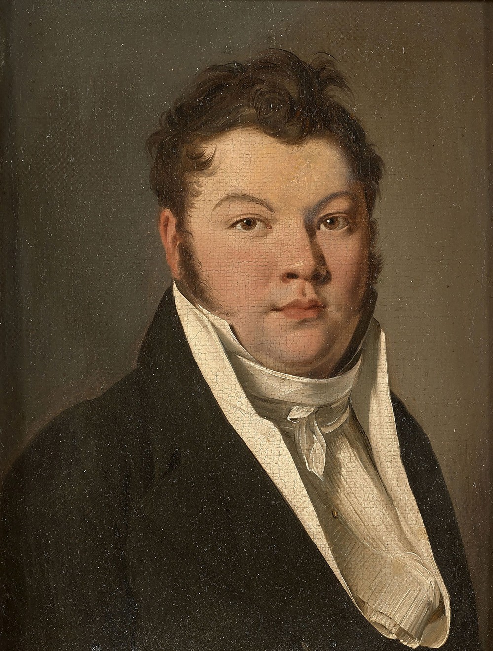 Portrait d’homme à la veste noire